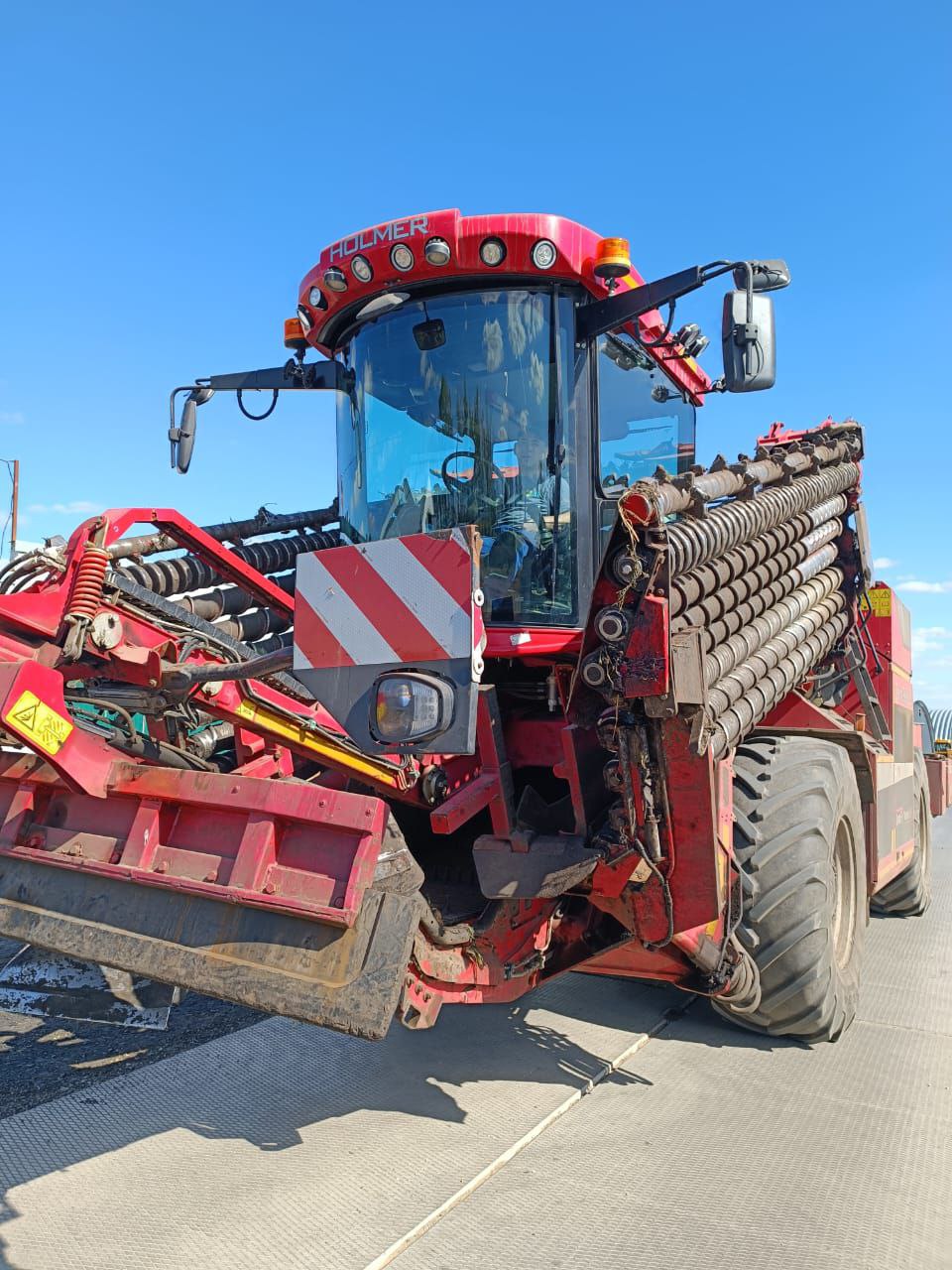 Отключение мочевины на комбайне Холмер